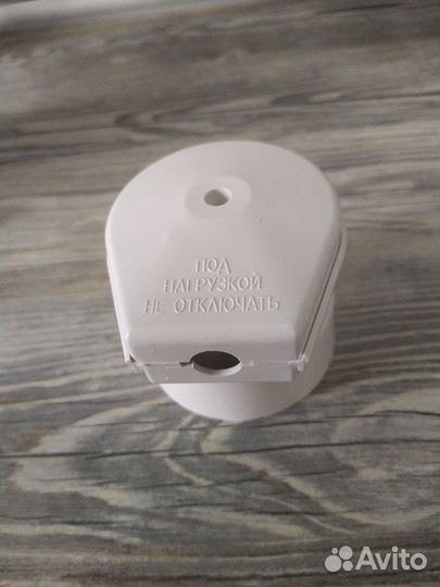 Разъем штепсельный (вилка и розетка) для плиты