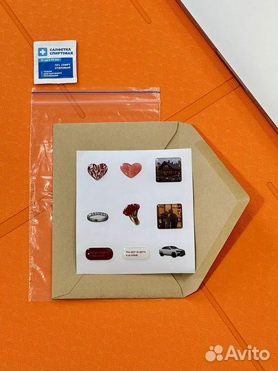 3D стикеры на телефон/ноутбук/планшет