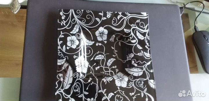 Блюдо стеклянное