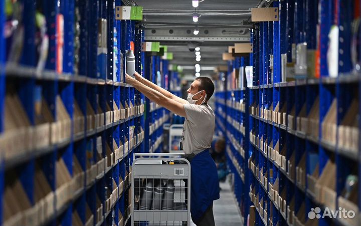 Вахта 15 смен/жилье+автобус/комплектовщик