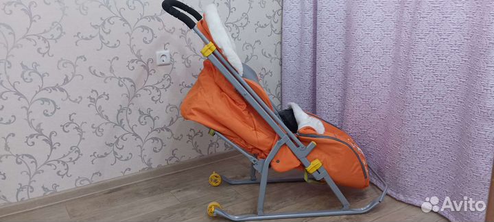 Санки коляска ника