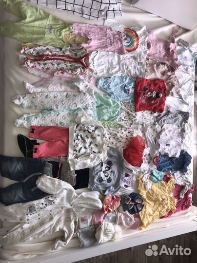 Пакет одежды от рождения до года