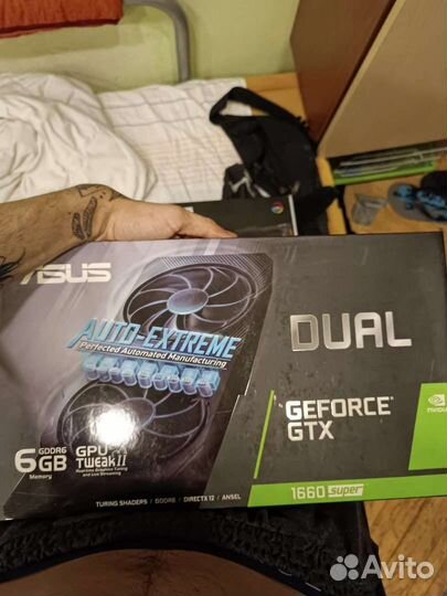 Asus GeForce GTX 1660 super 6 гб