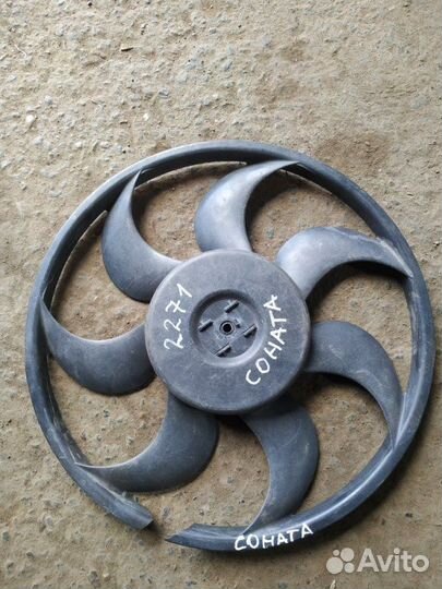 Крыльчатка вентилятора Hyundai Sonata (EF)