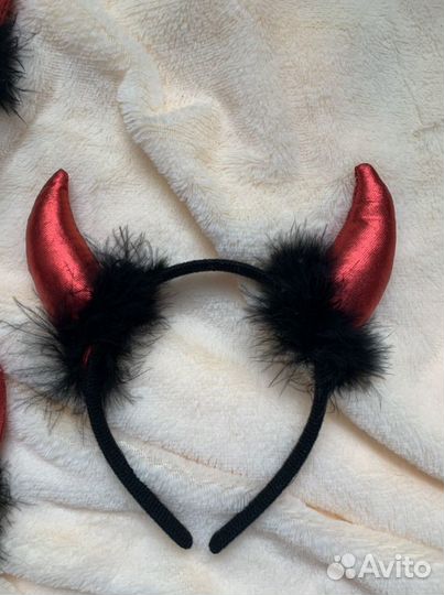 Ободок рожки