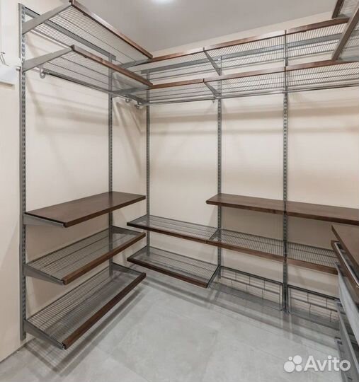 Металлические гардеробные системы Gardie