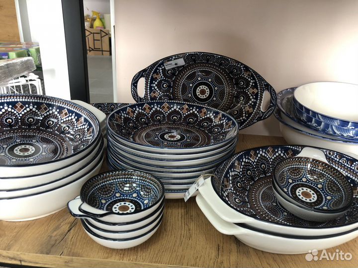 Сервиз столовый набор посуды