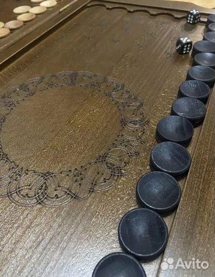 Нарды ручной работы Герб