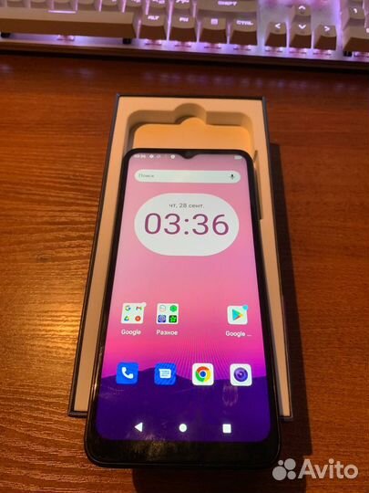 Новый Смартфон fplus SP65 (Gray/Серый, 64Gb+6Gb)