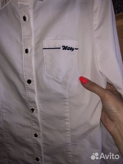 Рубашка для девочки школьная