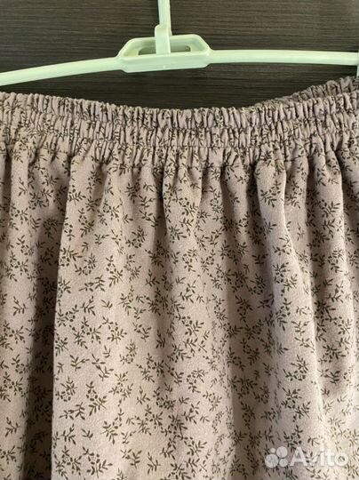 Юбка бохо теплая, ручная работа