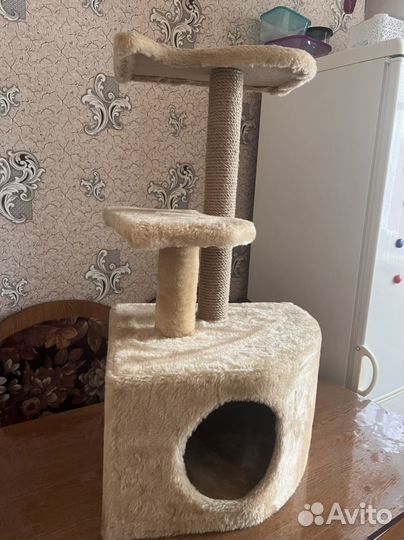 Когтеточка домик для кошки