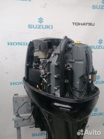 Suzuki DF115, нога X, пульт управления, тахометр