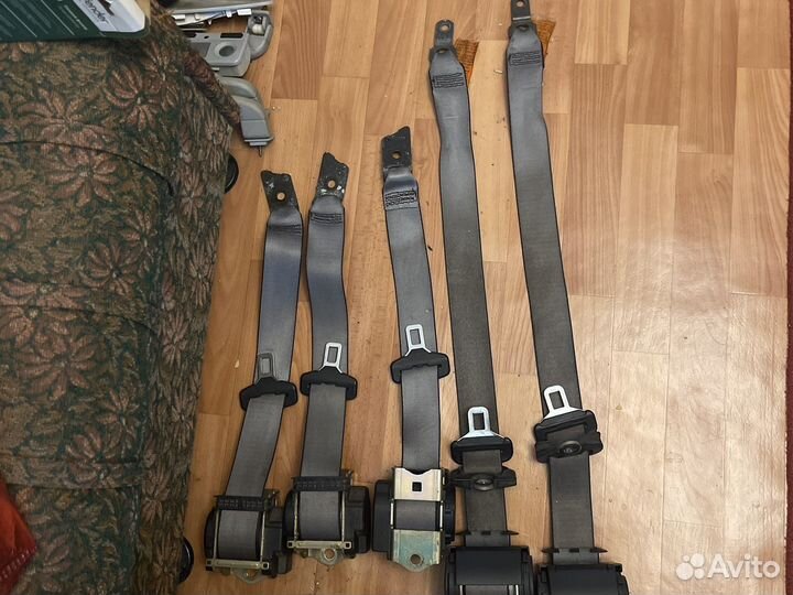 Комплект серых ремней безопасности бмв Е39