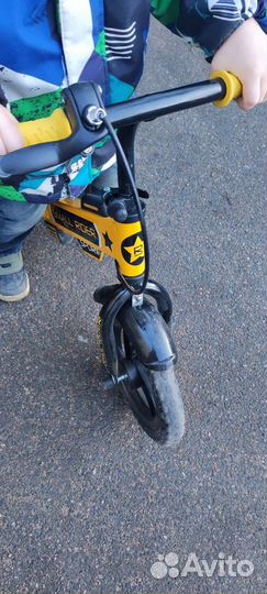 Беговел Small Rider Roadster Sport 5 EVA, желтый