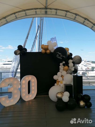 Цифры с лампочками