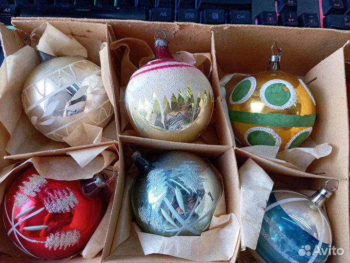 Елочные игрушки гдр