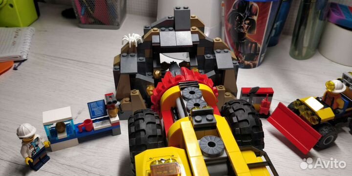Lego City 60186 тяжёлый бур для горных работ