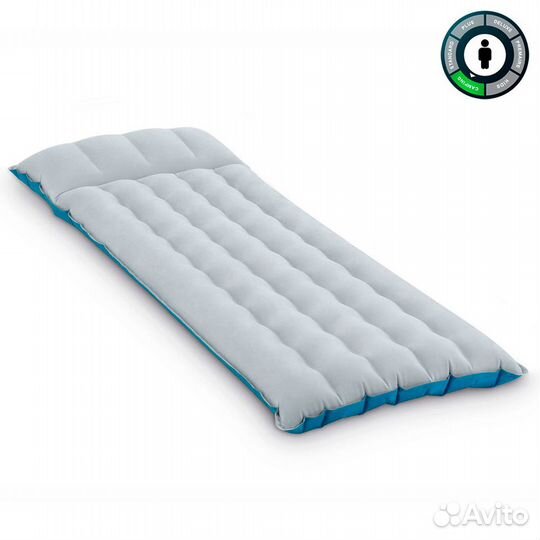 Надувной матрас кемпинг (67х184х17см)
