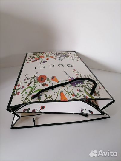 Пакет подарочный Gucci, с тубусом,новый