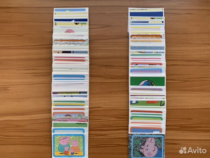 Стикеры наклейки «Свинка Пеппа» (Peppa Pig) 281 шт