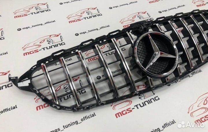 Mercedes C-Class W205 в стиле GT Chrome