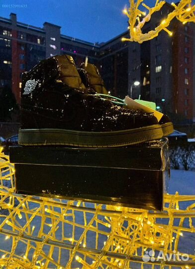 Кроссовки Nike Air Jordan тёплые (Арт.32919)