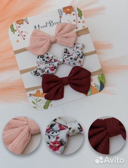 Повязка на голову для девочки