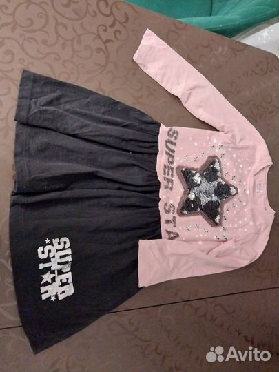 Одежда для девочки пакетом размер 110