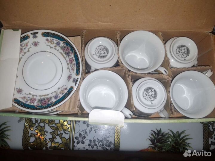 Кофейная чашка с блюдцем