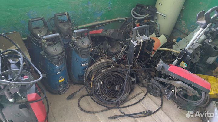 Мойки высокого давления на запчасти