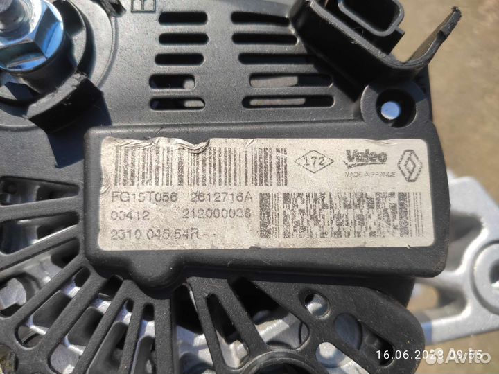 Генератор Renault Рено