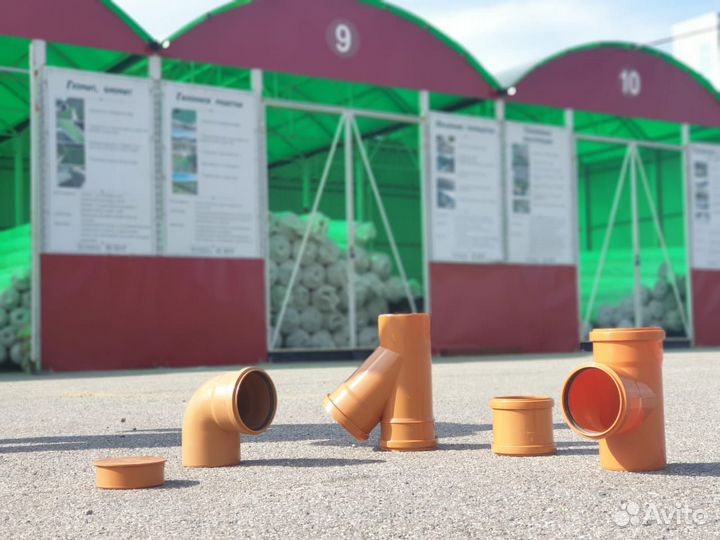 Труба пвх (оранжевая) D-110 SN4 3м/п