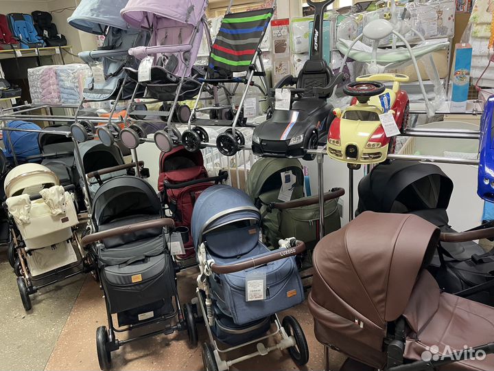 Коляски 2в1 3в1 трансформеры прогулочные трость