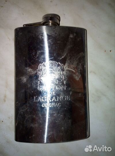 Фляжка нерж. 0,2л