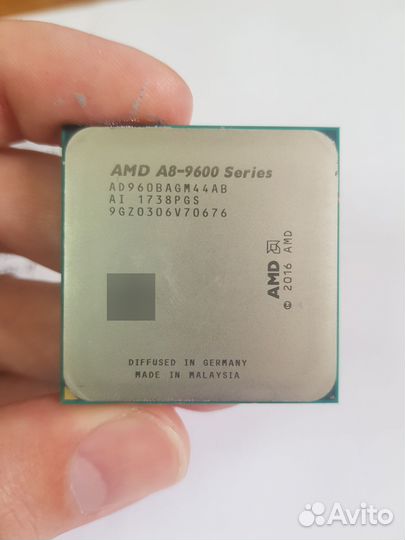 Процессор amd a8-9600