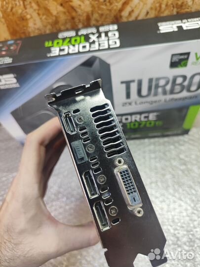 Gtx 1070ti asus turbo