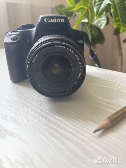 Зеркальный фотоаппарат canon eos 1000d