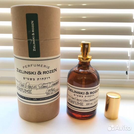 Zielinski Rozen Pink Pepper, Elemi, Leather