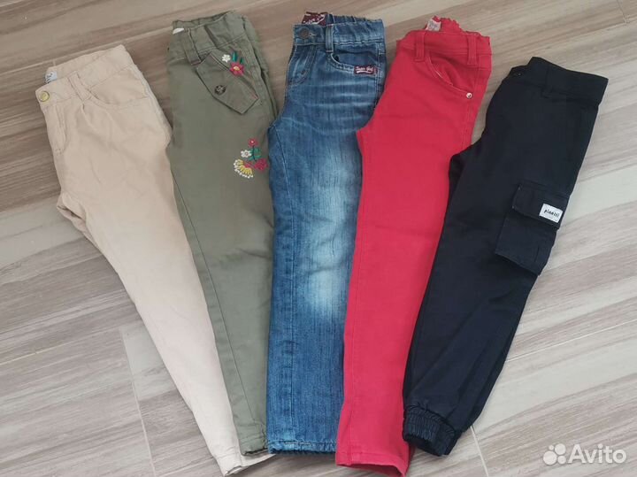 Вещи пакетом на девочку 110, 116