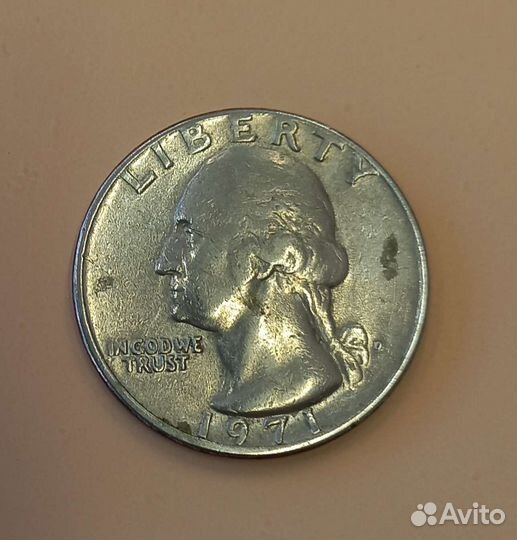 Liberty монета перевертыш