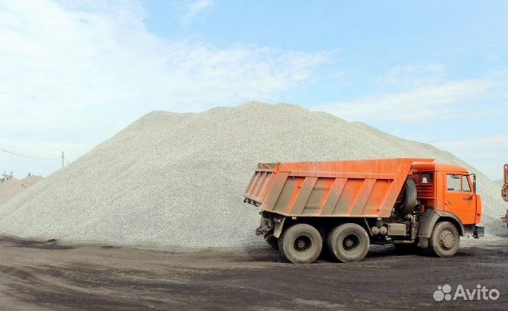 Щебень известняковый