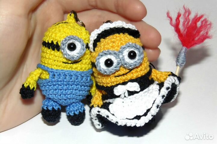 Вязаные брелки. Маленькие игрушки