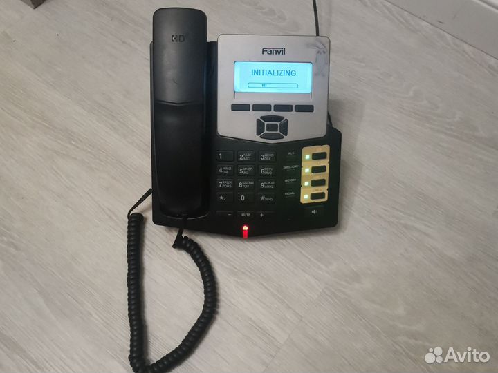 Телефон Fanvil C58P 2 линии и vpn