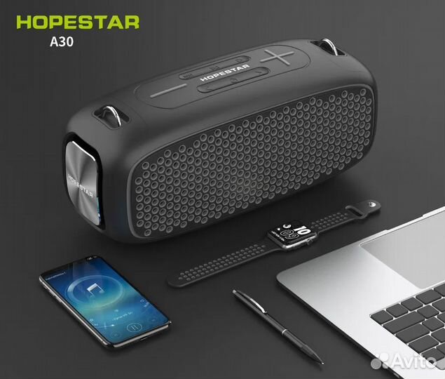 Портативная беспроводная Bluetooth колонка hopesta