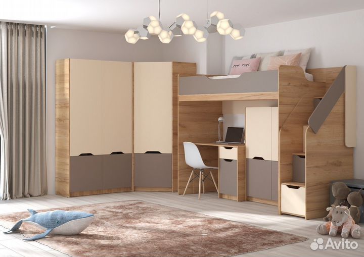 Кровать-чердак rich