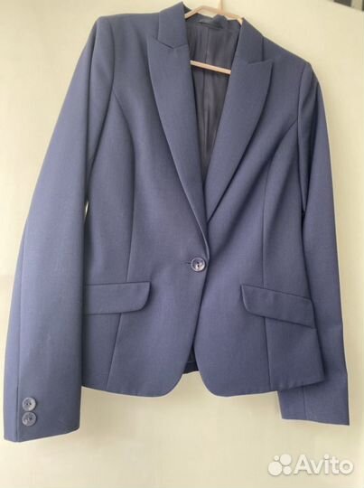 Жакет школьный « Старт», синего цвета р 42, 170