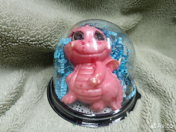 Мыло ручной работы дракон