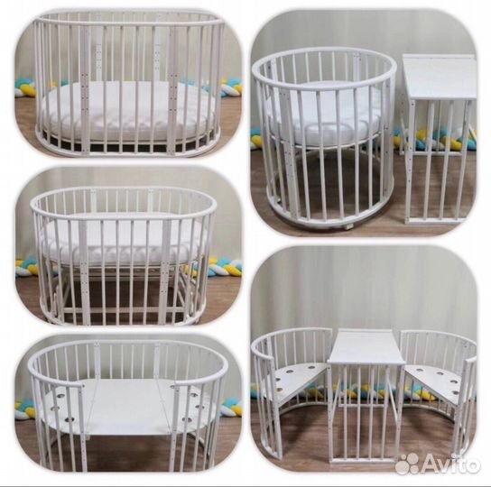 Кроватка трансформер 7 в 1