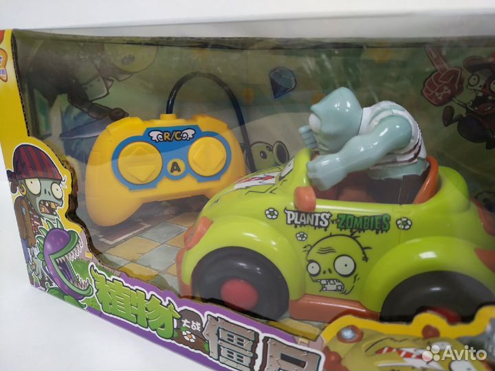 Машина радиоуправляемая plants VS zombies